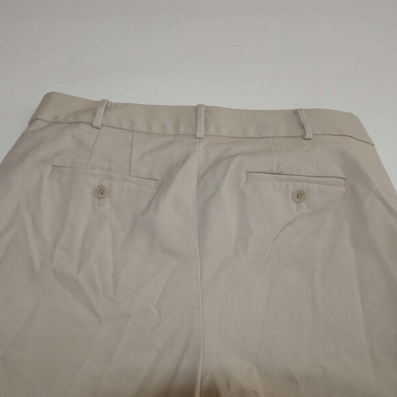 Talbots Women's Newport Slim Ankle Pants Size 10 Beige High Rise 29.5" Inseam - Picture 6 of 6